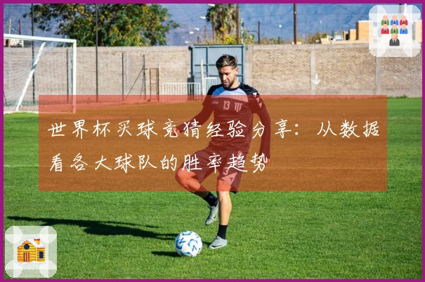 世界杯买球竞猜经验分享：从数据看各大球队的胜率趋势