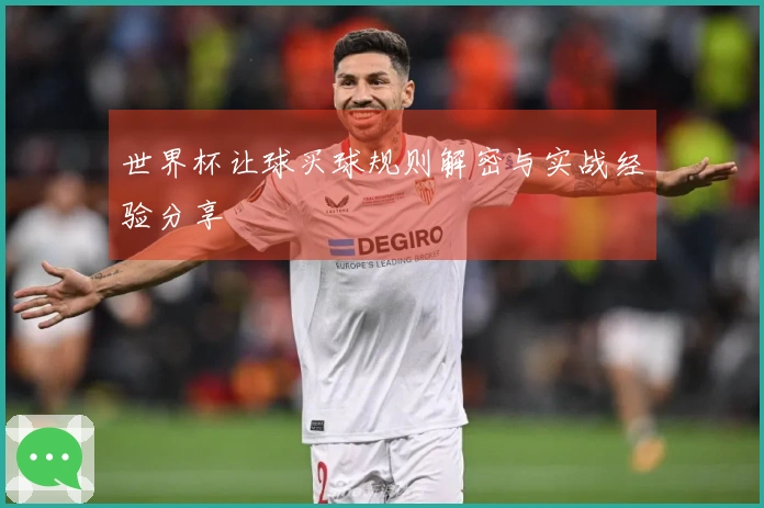 世界杯让球买球规则解密与实战经验分享
