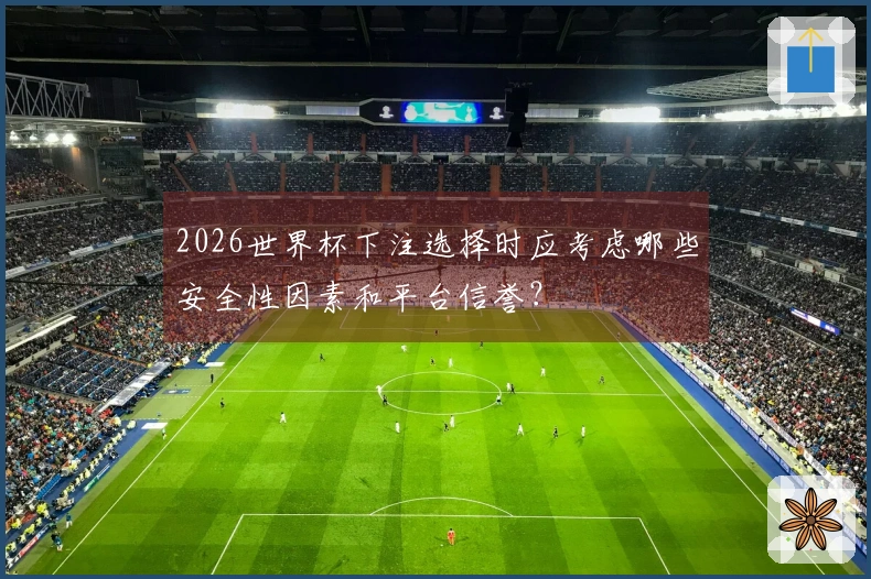 2026世界杯下注选择时应考虑哪些安全性因素和平台信誉？